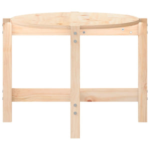 Coffee table 118x63x45 cm solid pine wood