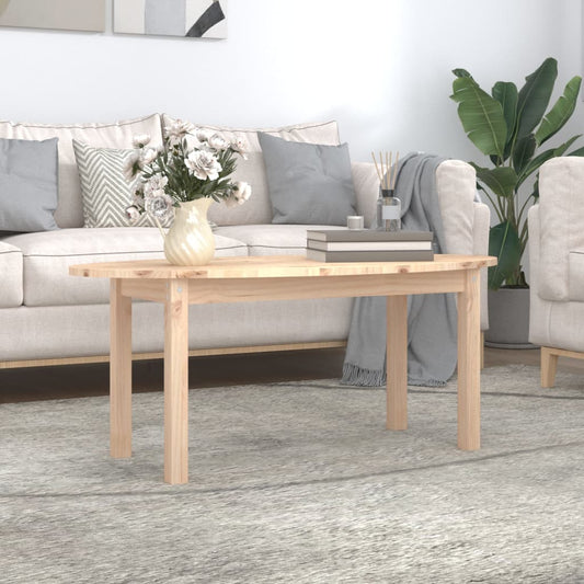 Salongbord 110x55x45 cm heltre furu
