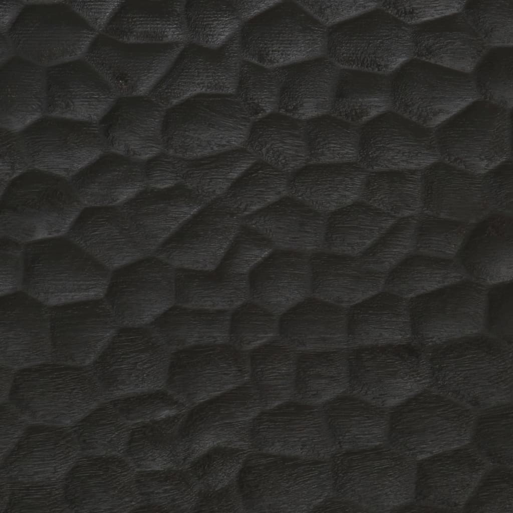 Veggmontert baderomsskap 38x33x48 cm heltre mango