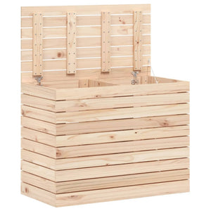 Skittentøyskurv 88,5x44x66 cm heltre furu