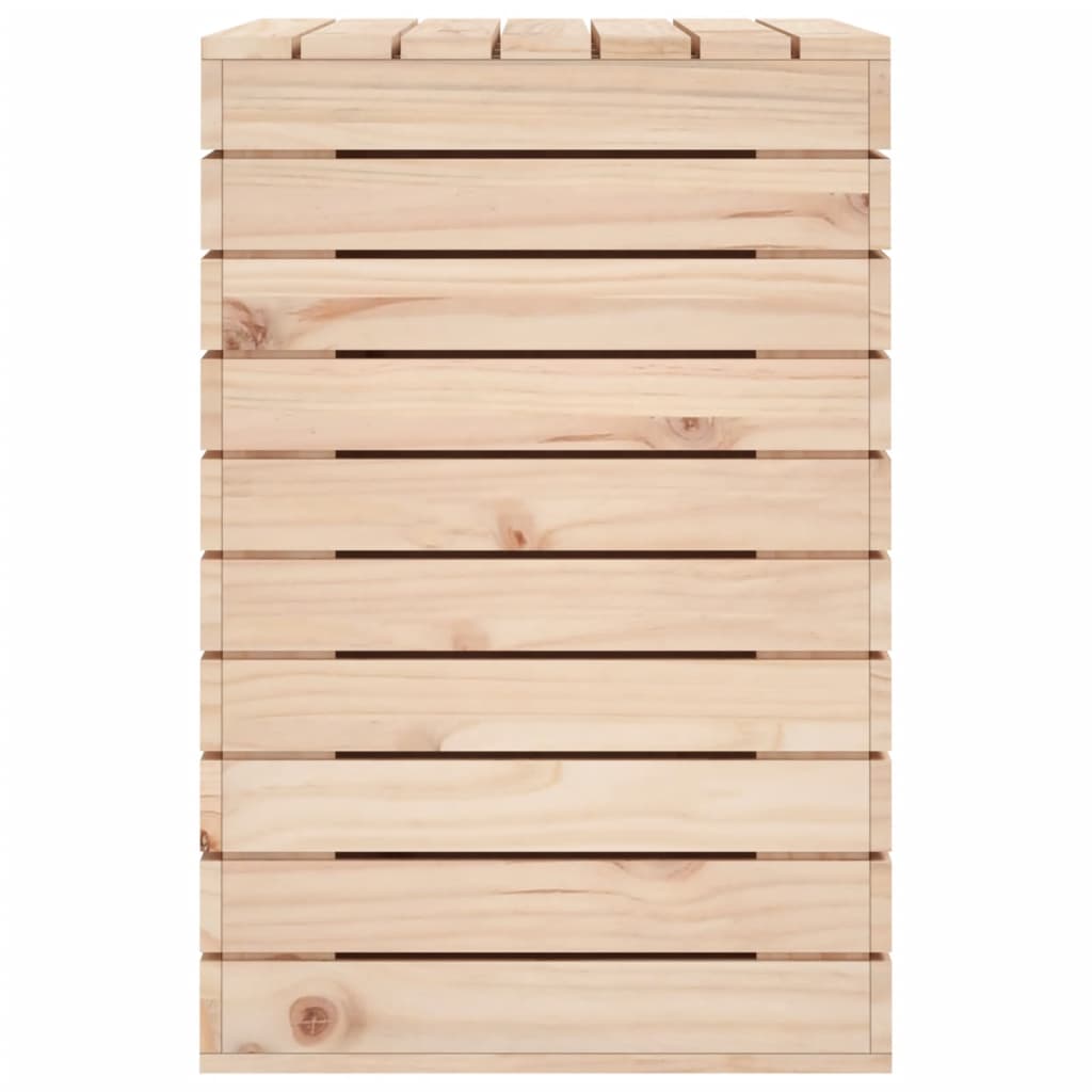 Skittentøyskurv 88,5x44x66 cm heltre furu