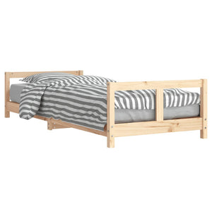 Barnesengeramme 80x200 cm heltre furu