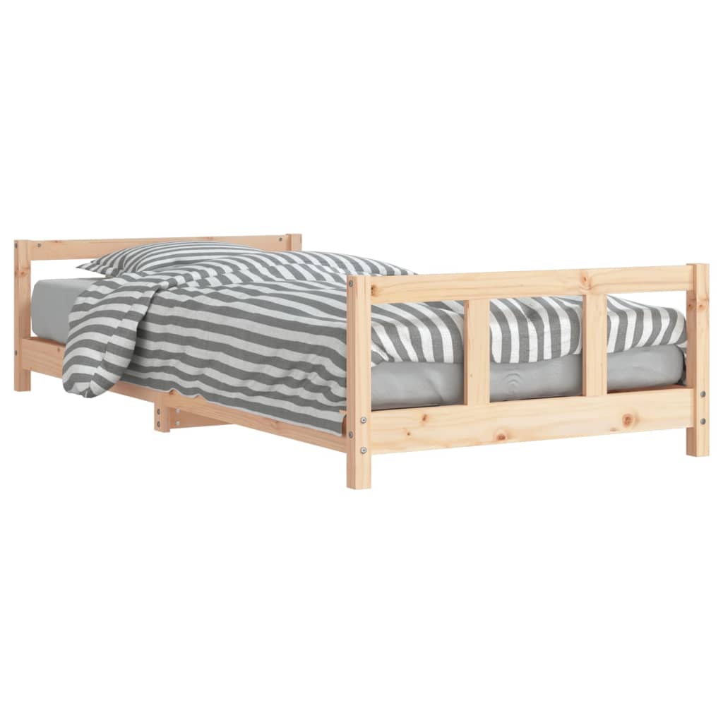 Barnesengeramme 90x190 cm heltre furu