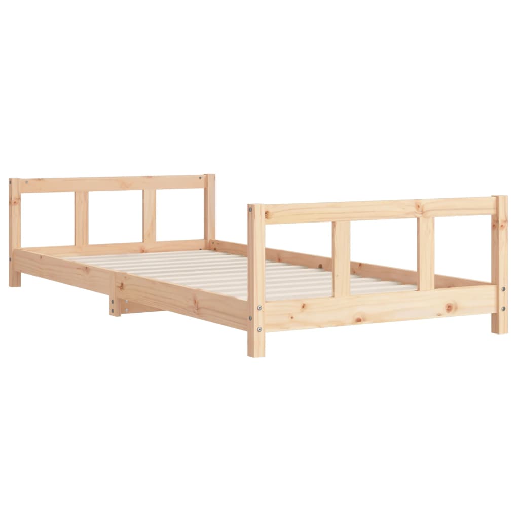 Barnesengeramme 90x190 cm heltre furu