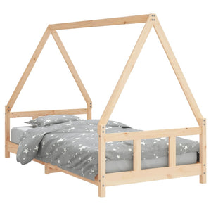 Barnesengeramme 90x190 cm heltre furu