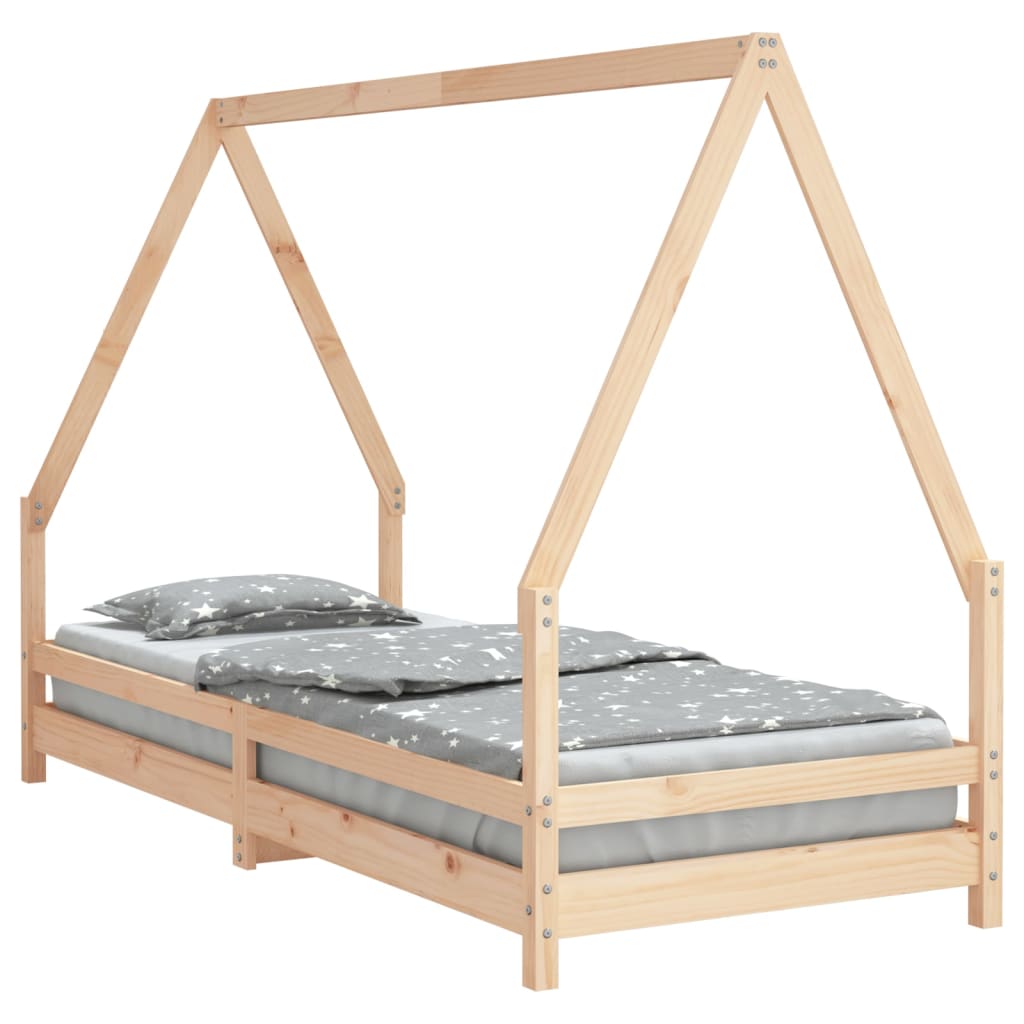 Barnesengeramme 80x200 cm heltre furu