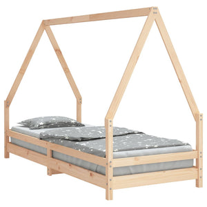 Barnesengeramme 80x200 cm heltre furu