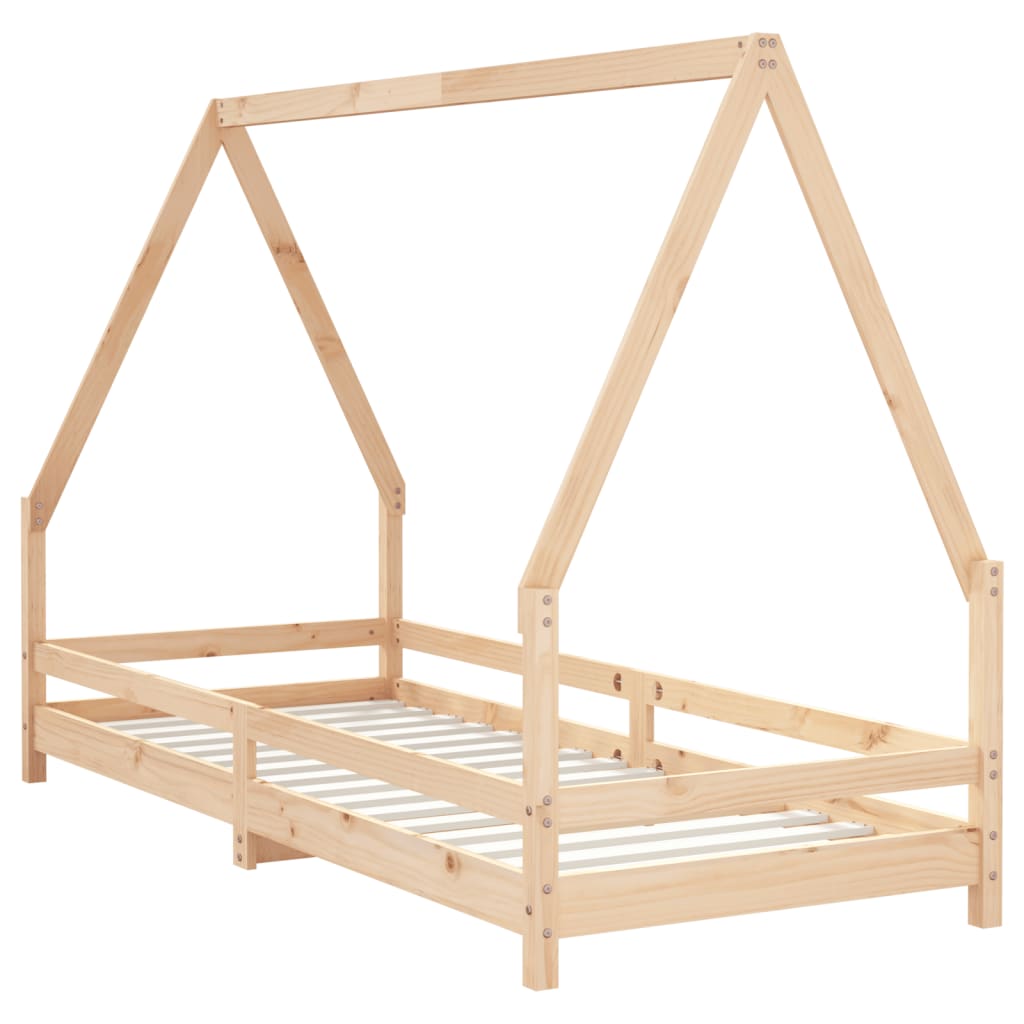 Barnesengeramme 80x200 cm heltre furu