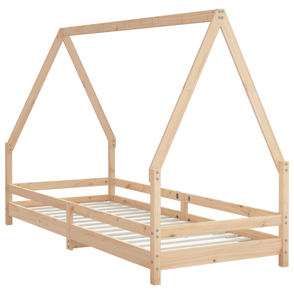 Barnesengeramme 80x200 cm heltre furu
