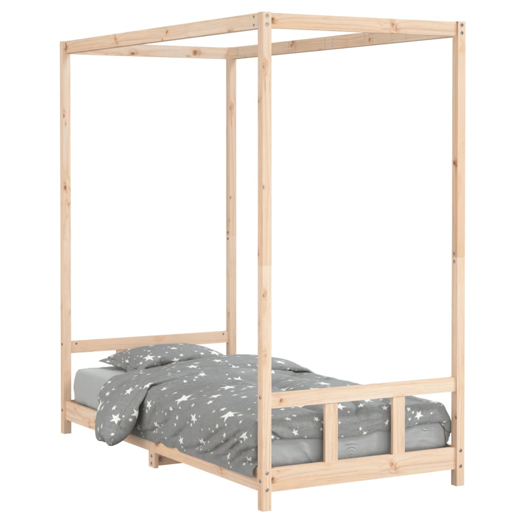 Barnesengeramme 90x190 cm heltre furu