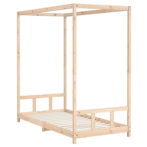 Barnesengeramme 90x190 cm heltre furu