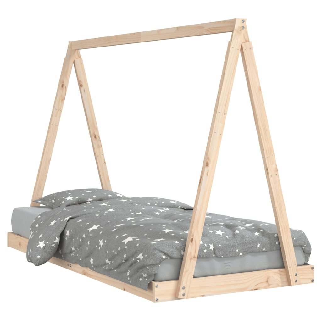 Barnesengeramme 90x190 cm heltre furu
