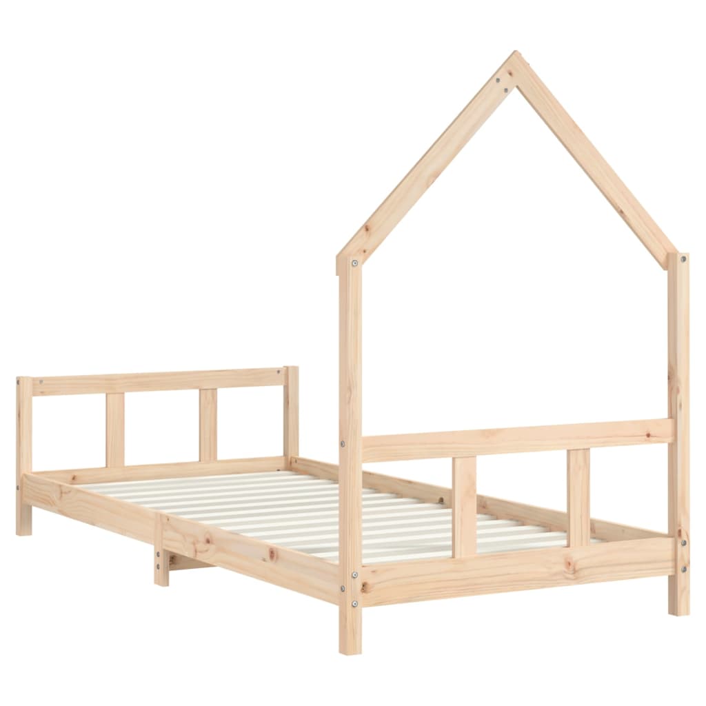 Barnesengeramme 90x190 cm heltre furu