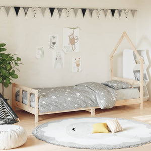 Barnesengeramme 90x190 cm heltre furu
