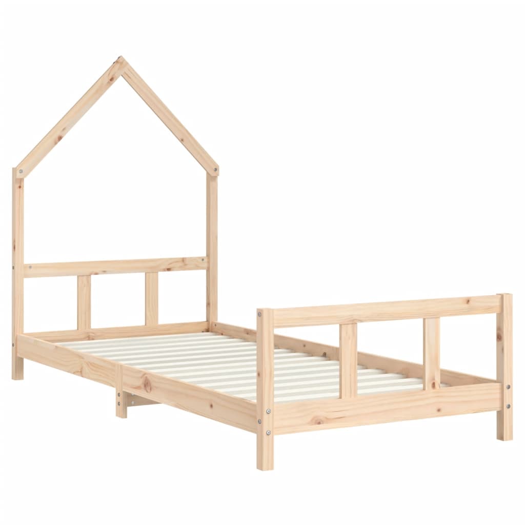 Barnesengeramme 90x200 cm heltre furu