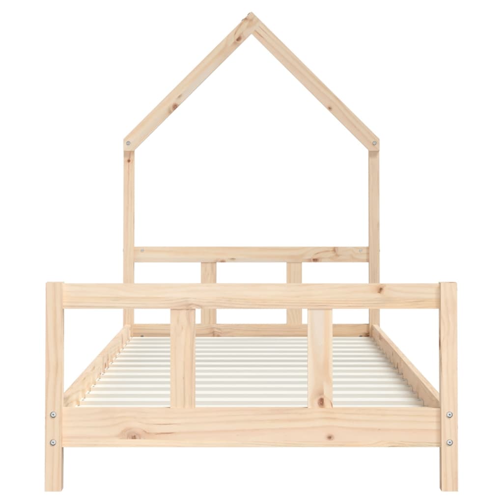 Barnesengeramme 90x200 cm heltre furu