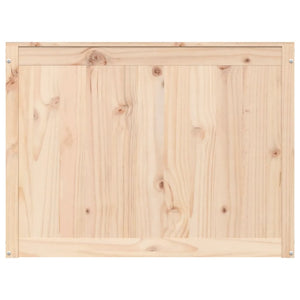 Skittentøyskurv 88,5x44x66 cm heltre furu