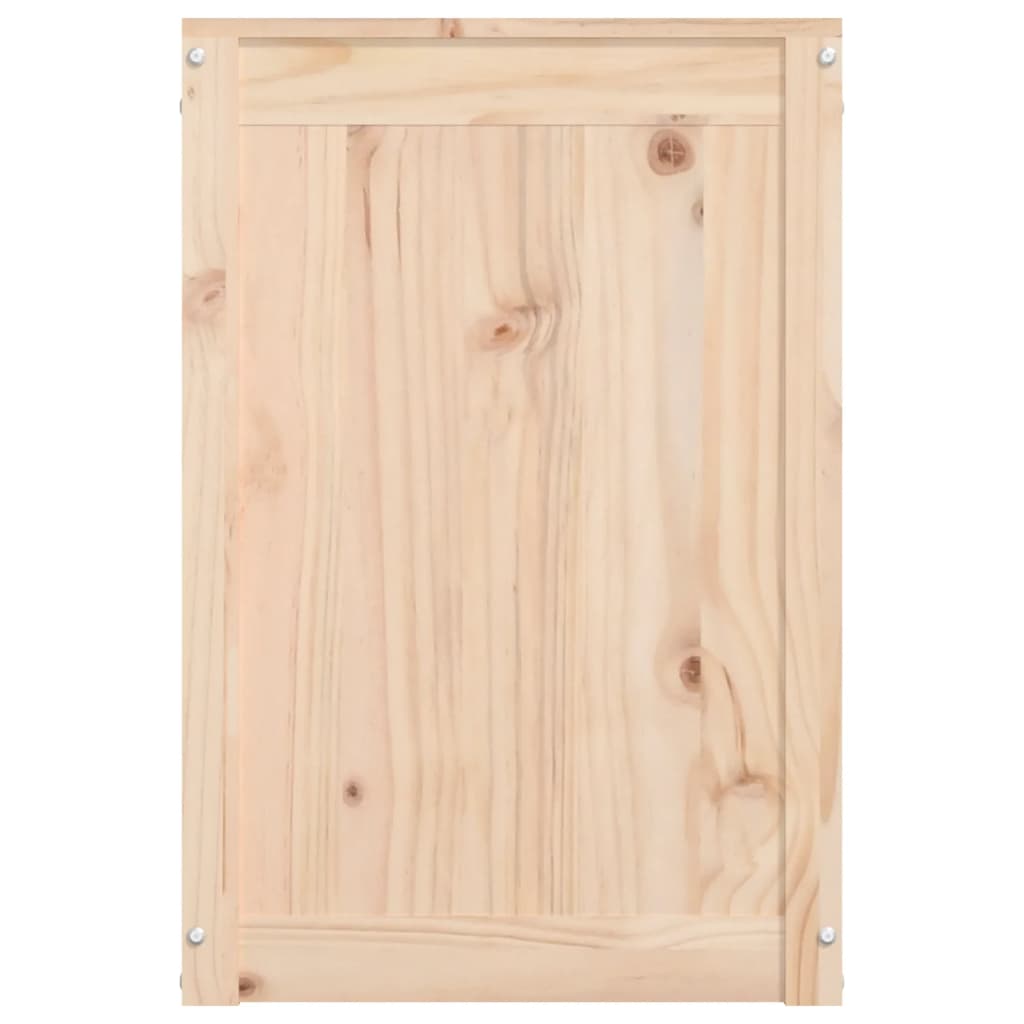 Skittentøyskurv 88,5x44x66 cm heltre furu
