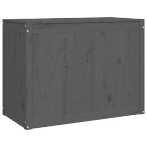 Skittentøyskurv grå 88,5x44x66 cm heltre furu