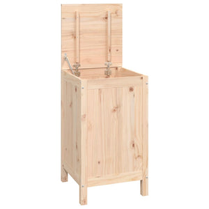 Skittentøyskurv 44x44x76 cm heltre furu