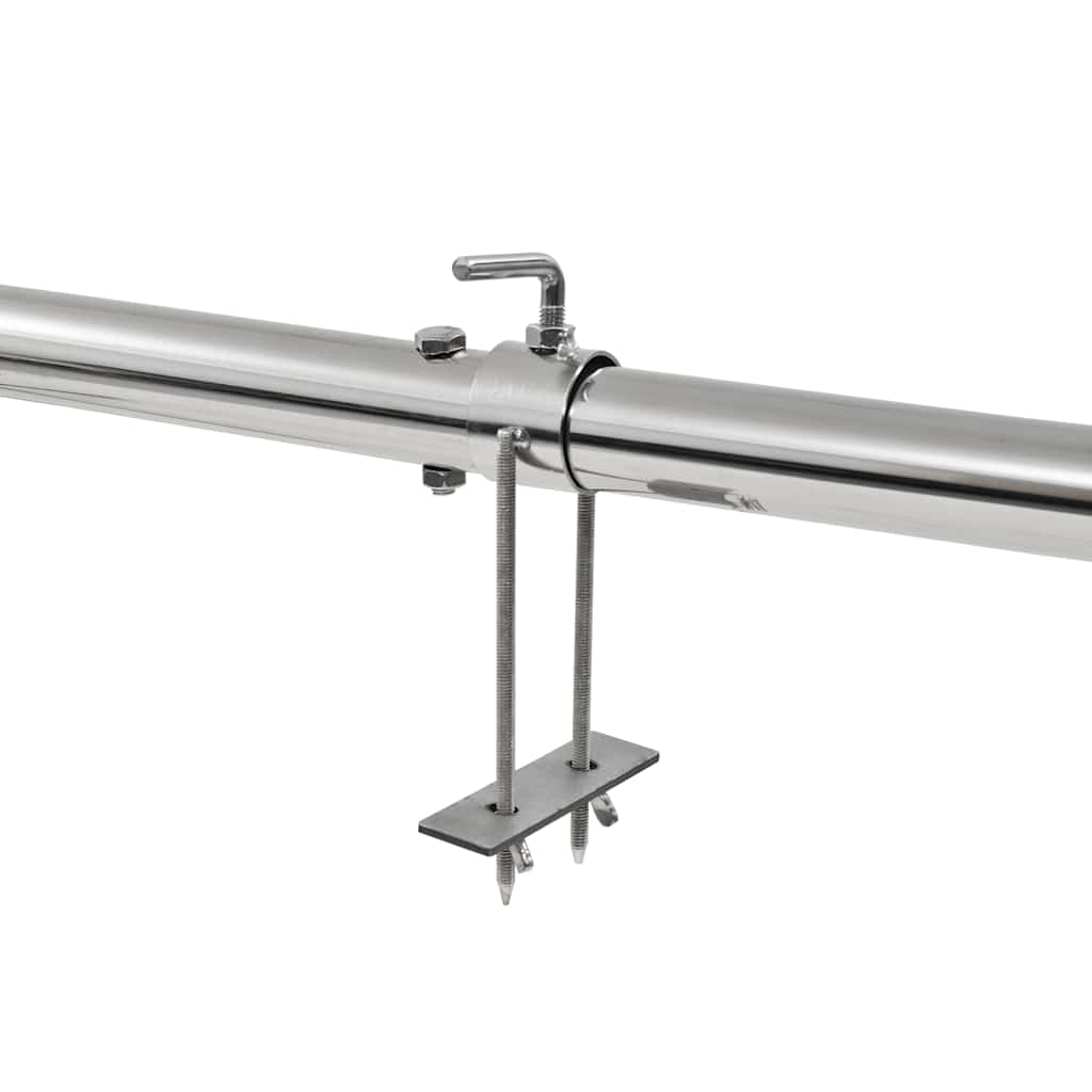 Automatisk grill- og brettsett rustfritt stål