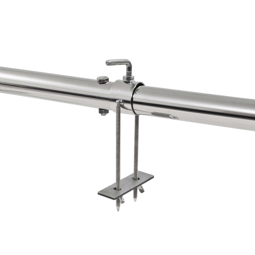 Automatisk grill- og brettsett rustfritt stål