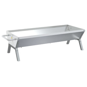 Automatisk grill- og brettsett rustfritt stål