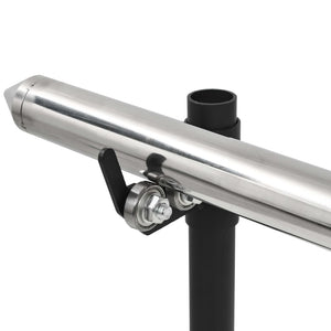 Automatisk grill med motor rustfritt stål 150x46,5x82,5 cm