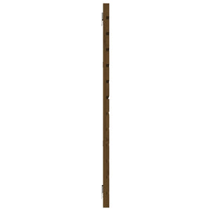 Veggmontert hodegavl honningbrun 206x3x91,5 cm heltre furu