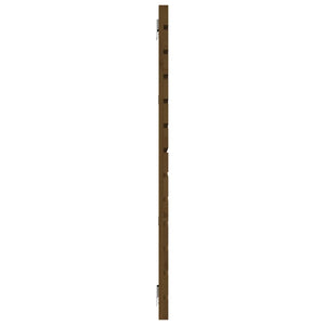 Veggmontert hodegavl honningbrun 156x3x91,5 cm heltre furu