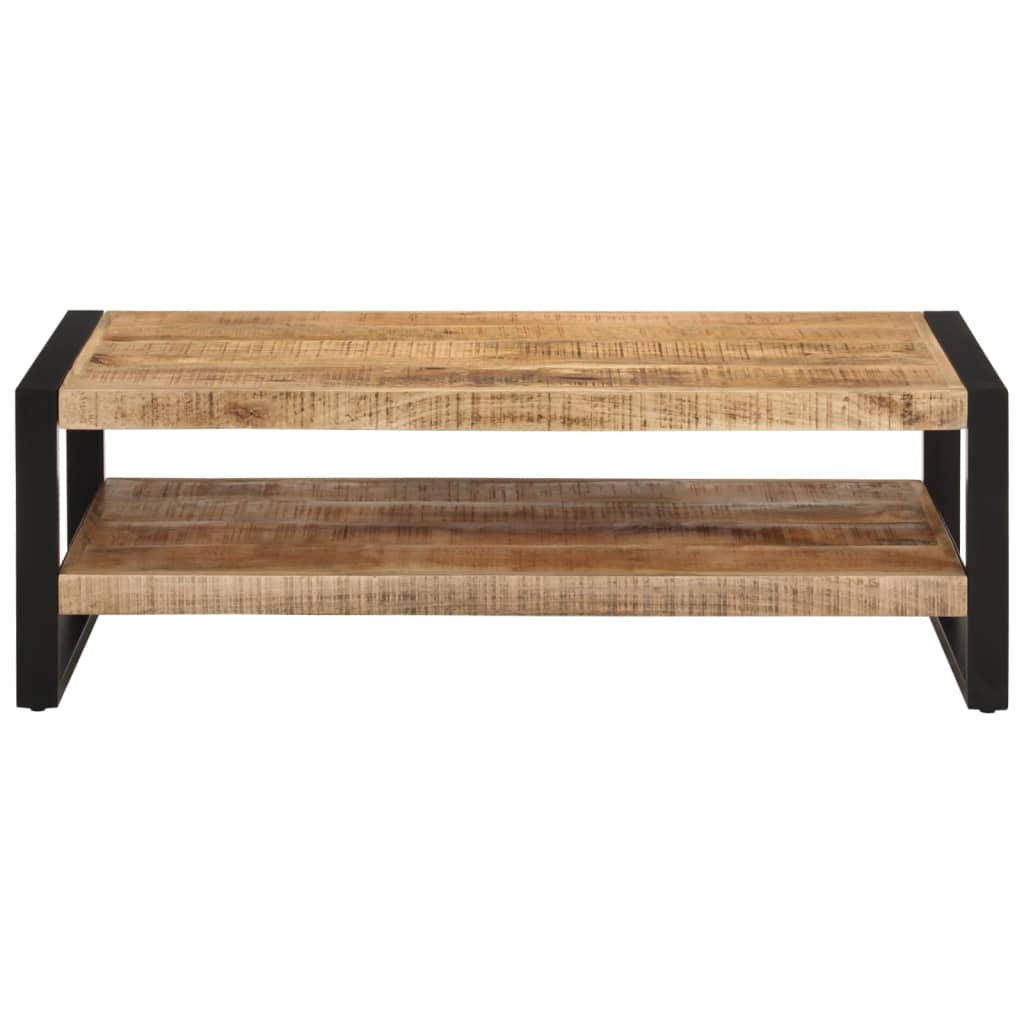 Coffee table 120x55x40 cm solid mango wood