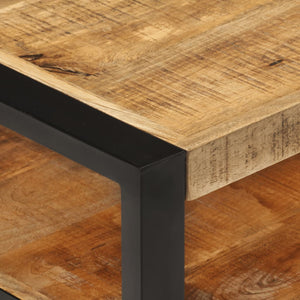 Coffee table 120x55x40 cm solid mango wood