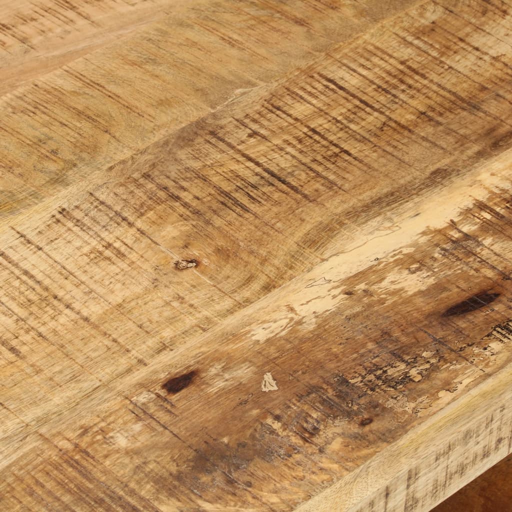 Coffee table 120x55x40 cm solid mango wood