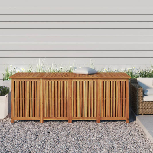 Pillow box 200x80x75 cm solid acacia wood