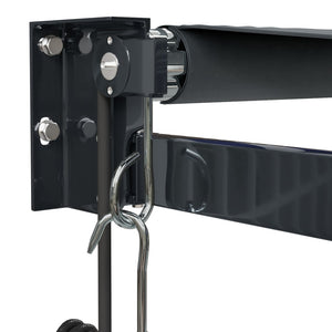 Automatisk uttrekkbar markise antrasitt 3x2,5 m