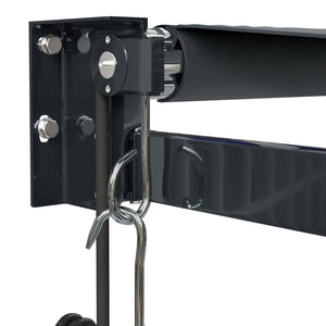 Automatisk uttrekkbar markise antrasitt 4,5x3 m
