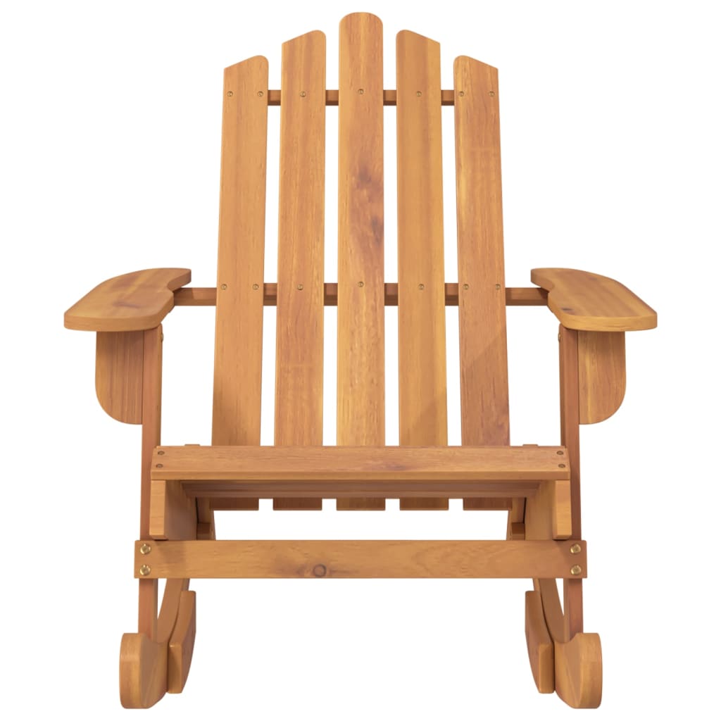 Adirondack rocking chair solid acacia wood