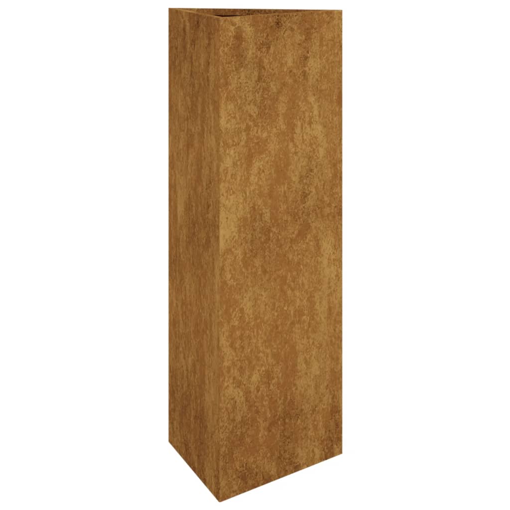 Plantekasse 30x26x75 cm cortenstål