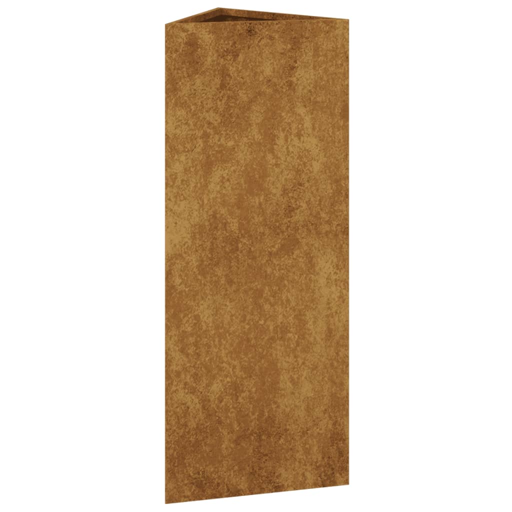Plantekasse 30x26x75 cm cortenstål
