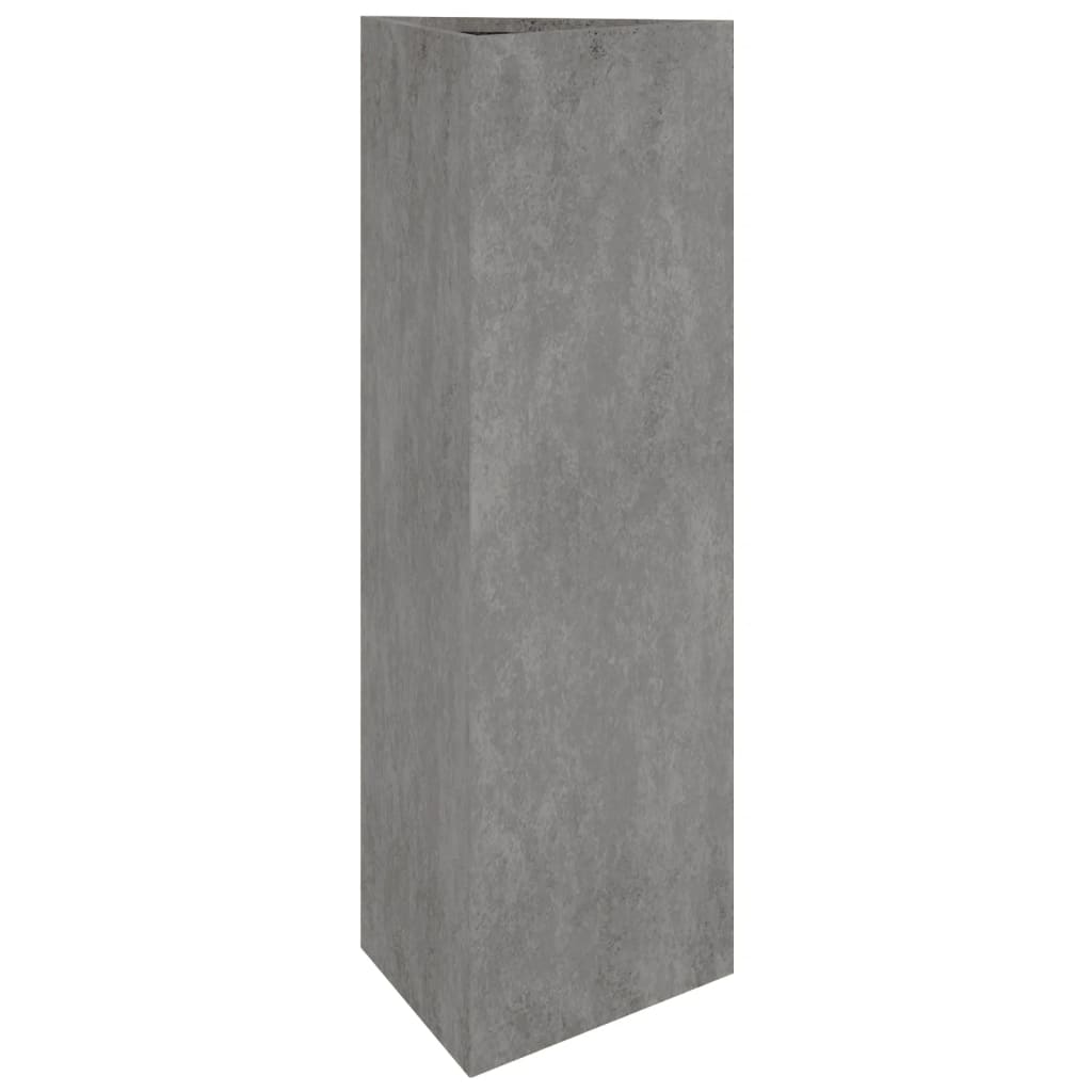 Plantekasse 30x26x75 cm cortenstål
