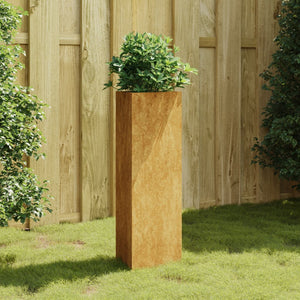 Plantekasse 30x26x75 cm cortenstål