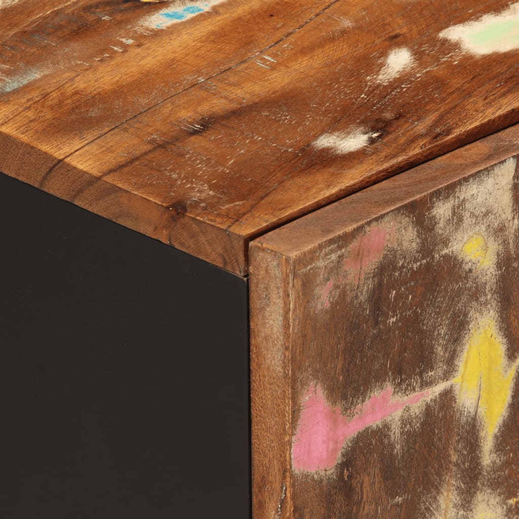 Coffee table 100x54x40 cm reclaimed solid wood and engineered wood