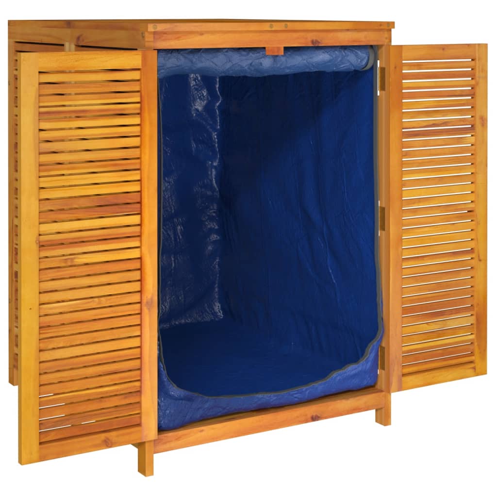 Pillow box 70x87x104 cm solid acacia wood