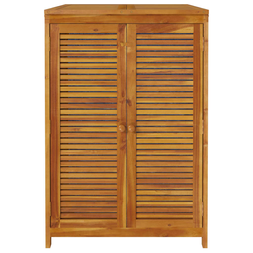 Pillow box 70x87x104 cm solid acacia wood