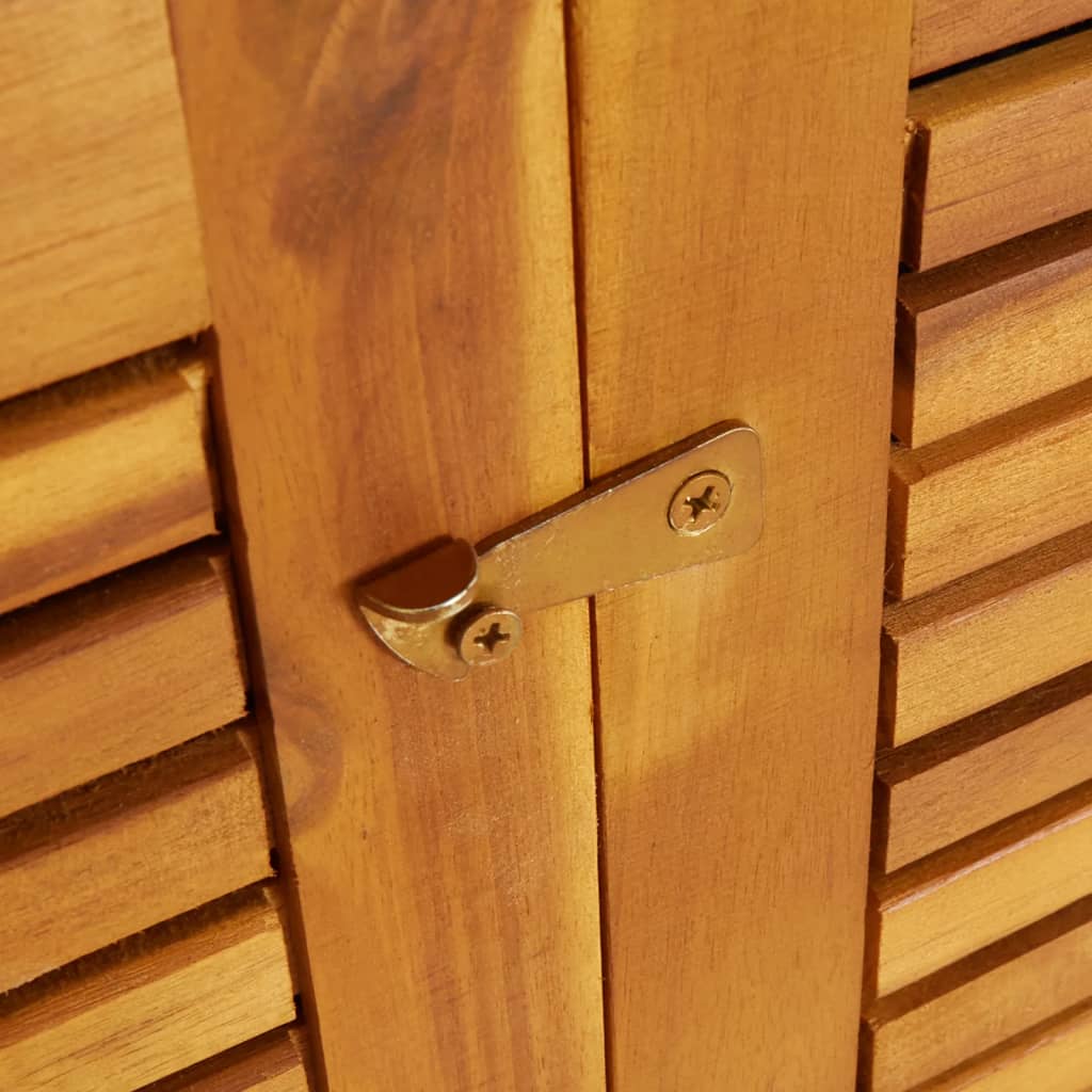 Pillow box 70x87x104 cm solid acacia wood