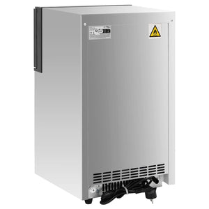 Isbitmaskin 45 kg/24 t sølv