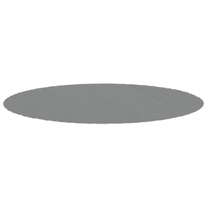 Bassengduk lysegrå Ø458 cm polyester geotekstil