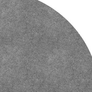 Bassengduk lysegrå Ø458 cm polyester geotekstil