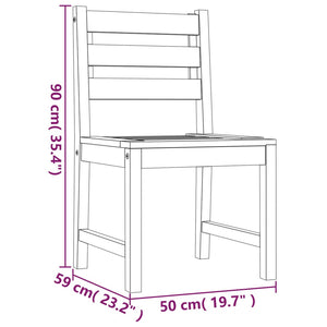 Hagestoler 8 stk heltre teak