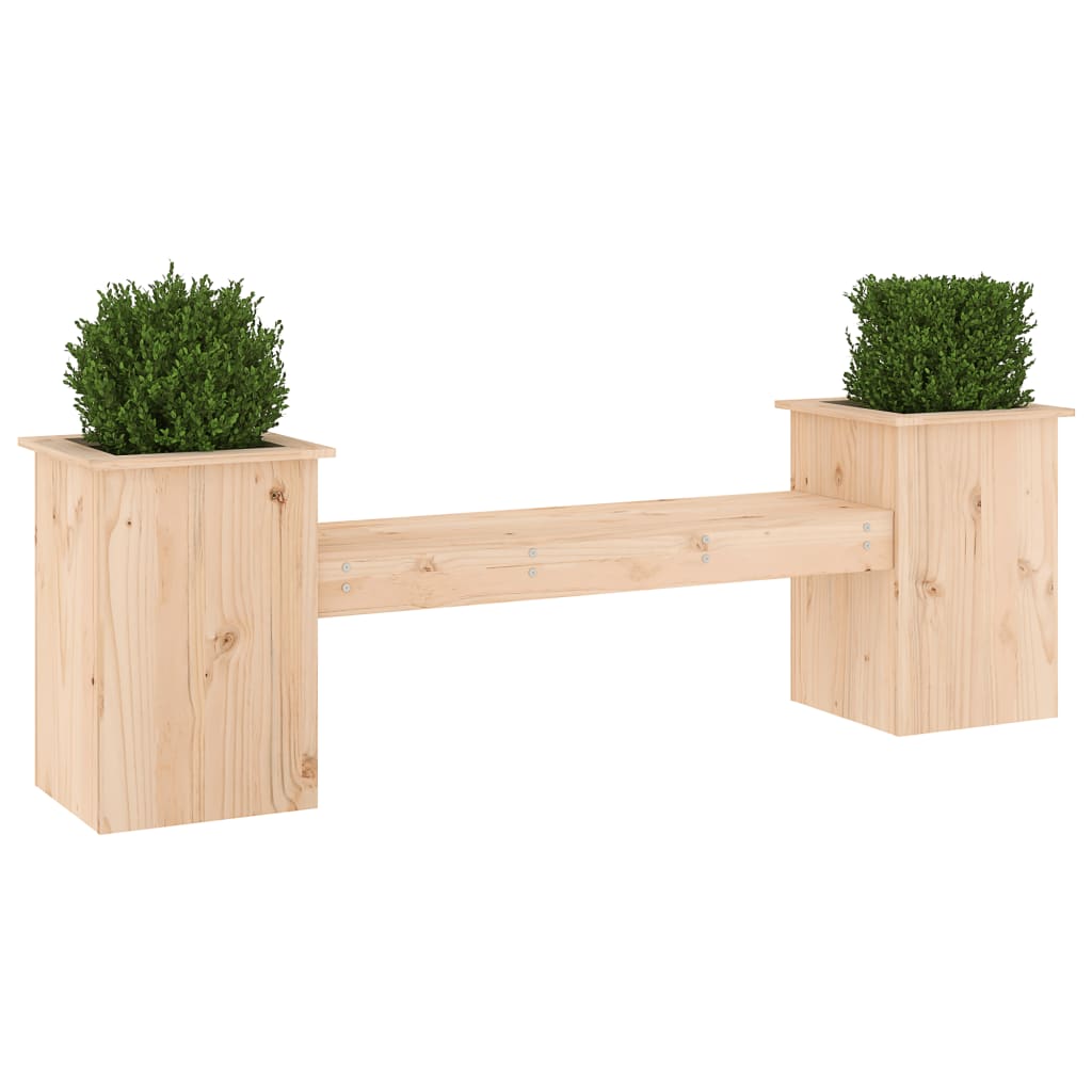 Plantebenk 184,5x39,5x56,5 cm heltre furu
